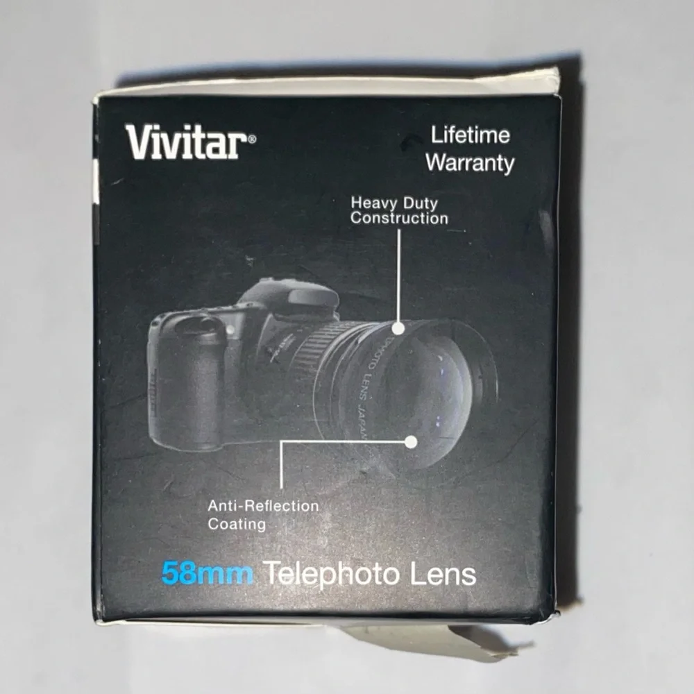Vivitar 2.2x Professional Telephoto Lens 58 mm Telephoto